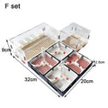 Unlimited Expansion Ant Farm Acrylic Ant Nest with Feeding Area Gypsum Pet Anthill Workshop Ant House Moisturizing Water Tower