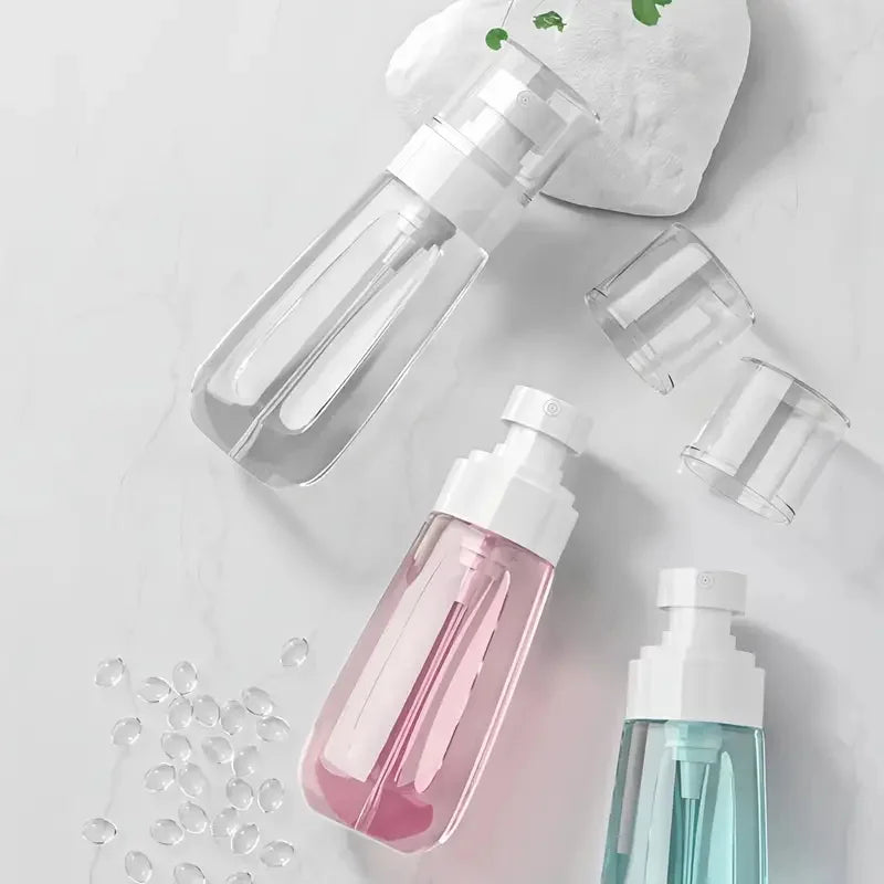 2Pack Refillable Spray Bottles 1oz/30ml Alcohol Atomizer Mini Fine Mist Liquid Containers for Skin Care Makeup Travel Accessorie