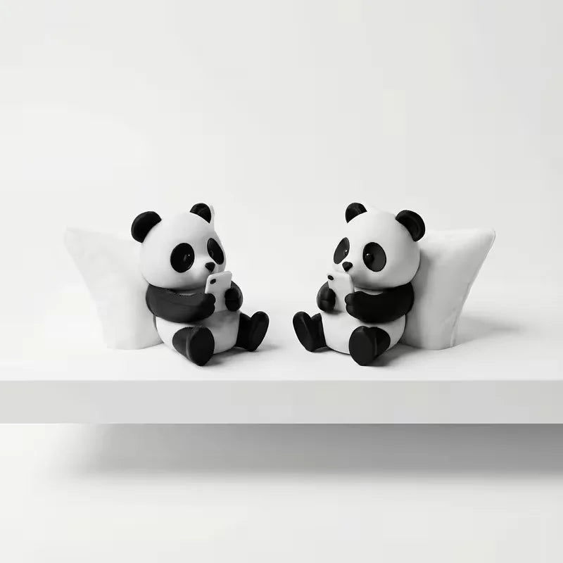 Panda Sculpture Ornament