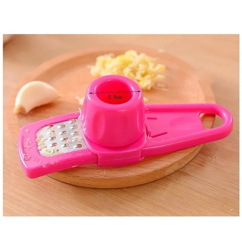 Kitchen Gadget Multi-functional Creative Garlics Grinder GarlicPaste GarlicPress KitchenTool Household VegetableTools Homegadget