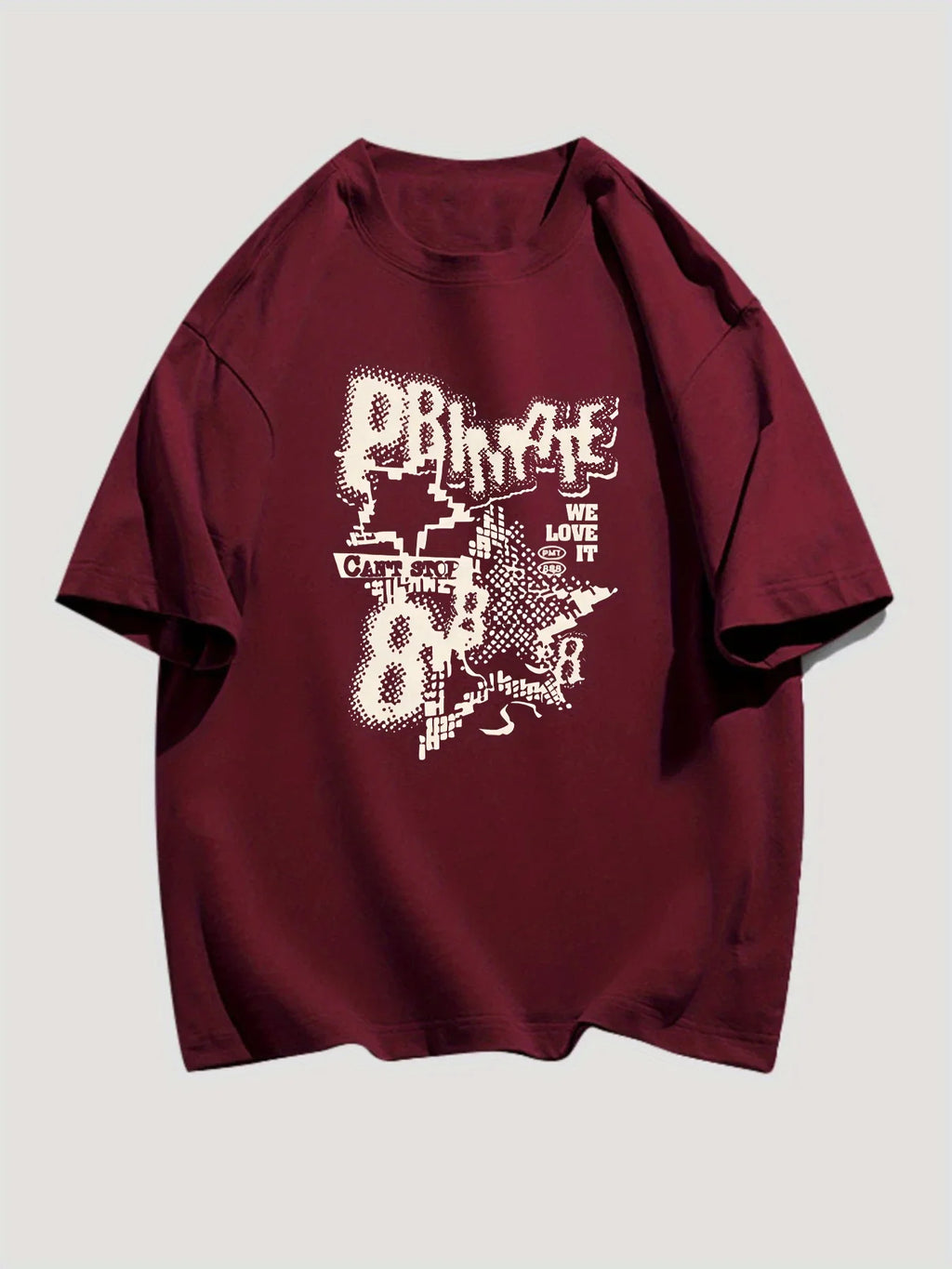 Y2k Letter Printed Men's And Women's Short Sleeved T-shirt - Xxxl
