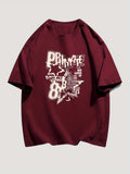 Y2k Letter Printed Men's And Women's Short Sleeved T-shirt - Xxxl