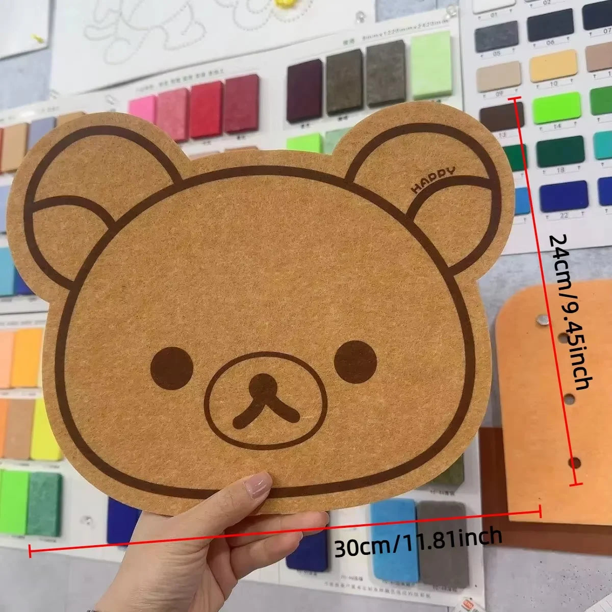 Cartoon Felt Board Home Decor Wall Decor Panel Felt Posters on the