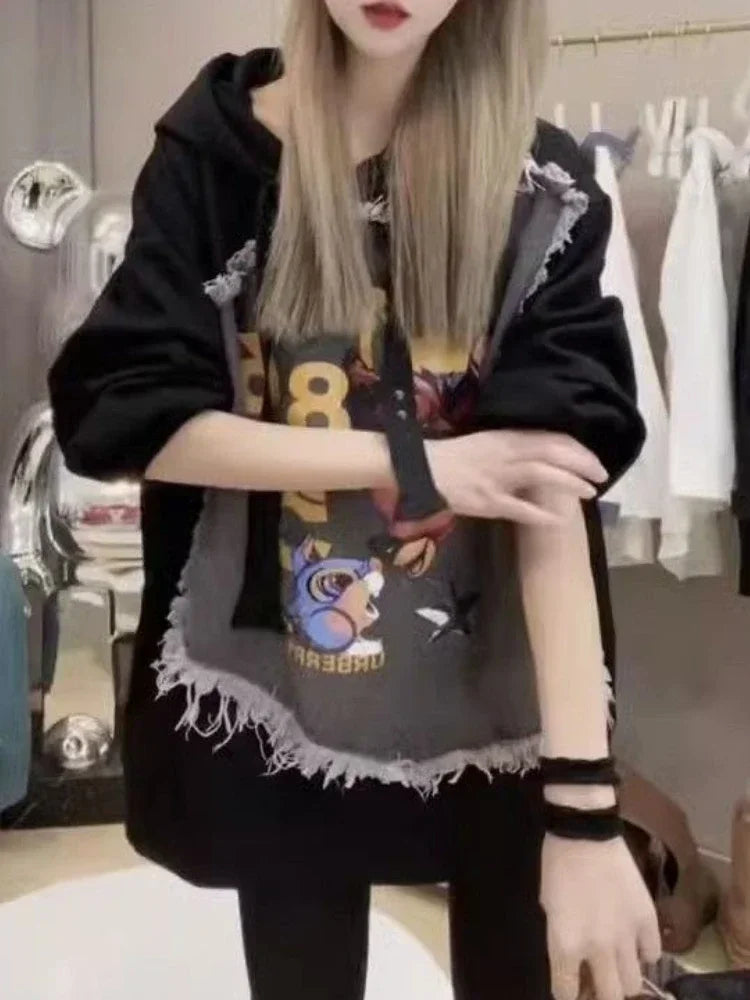 Women's Graphic Streetwear Hoodie