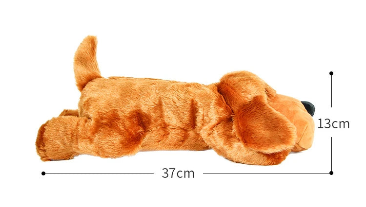 Pet Heartbeat Puppy Behavioral Training Dog Plush Pet Comfortable Snuggle Anxiety Relief Sleep Aid Doll Durable Drop Ship