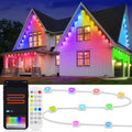 15M USB Permanent Outdoor Lights Smart Rgbic LED Eaves