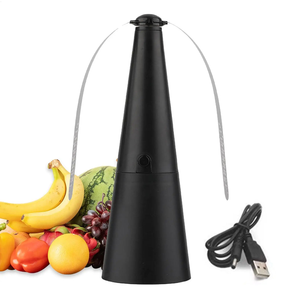 Automatic Mosquito Repellent Fan Fly Swatter Fan Portable Rechargeable Table Fly Fans Outdoor Kitchen Fly Repellent Fan