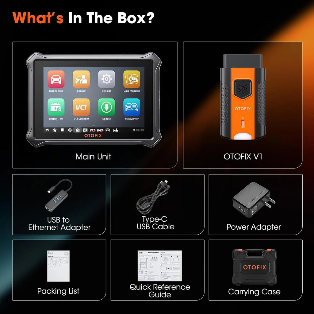 Otofix D1 Lite Bluetooth OBD2 Automotive Scanner Bidirectional Scan