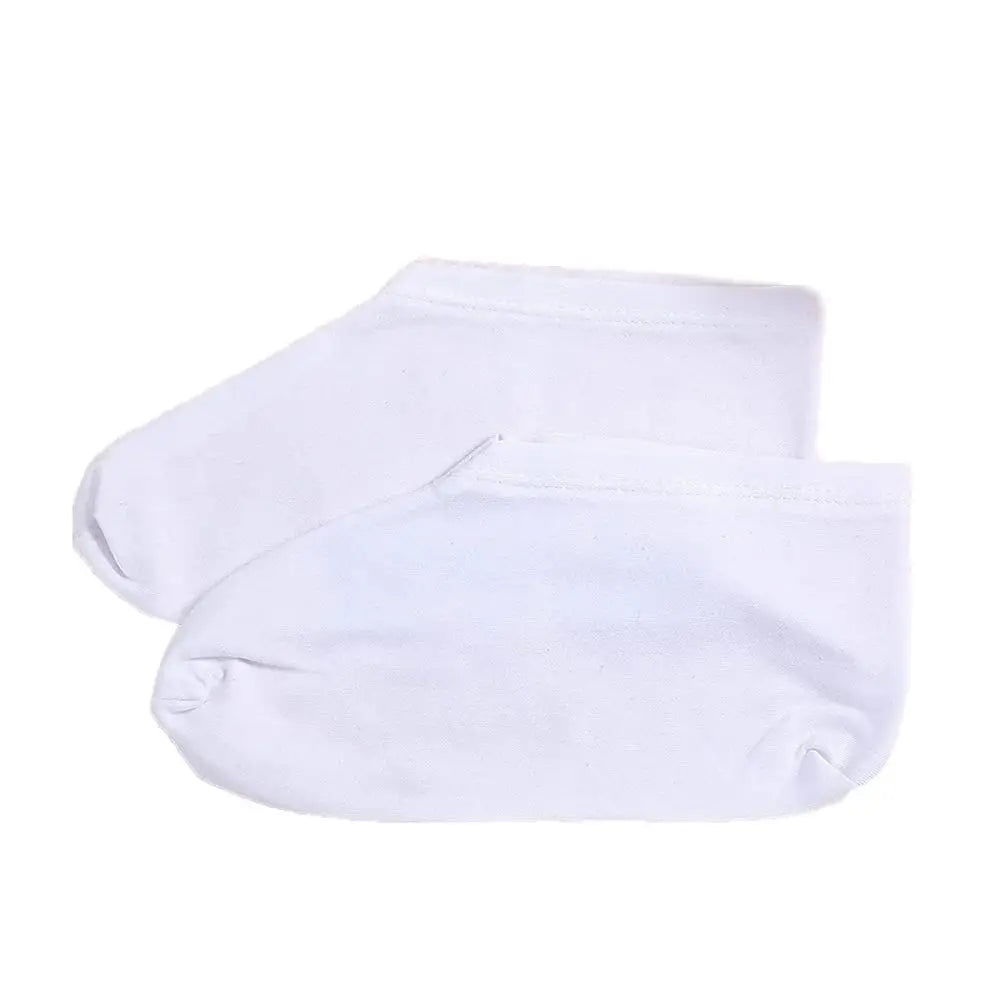 Rough Skin Sleep Socks Soft for Skin Care White Grey Spa Socks Moisturizing Socks Overnight Moisture