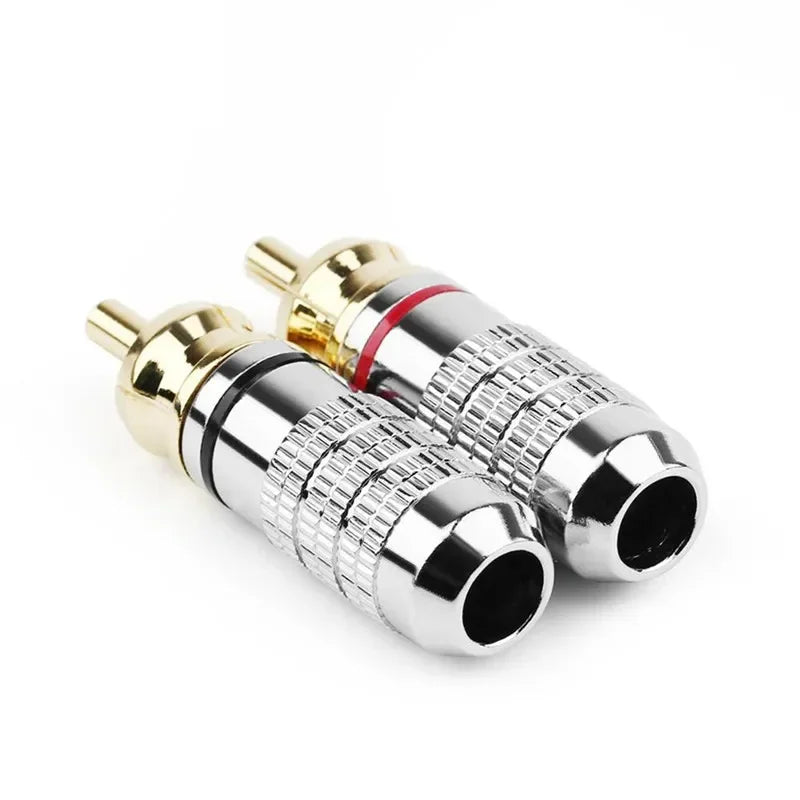 RCA Connector Plug Audio Jack Male Headphone Consumer Electronics