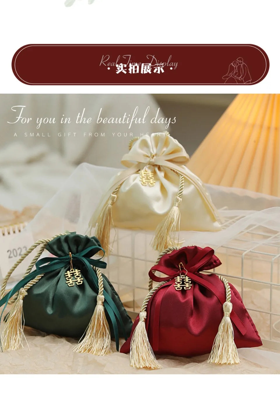 10/30/50 Pcs Luxury Packing Drawstring Velvet Pouch Sachet Gift Bag For Wedding Candy Boxes With Pearl String Decor Favors Bags