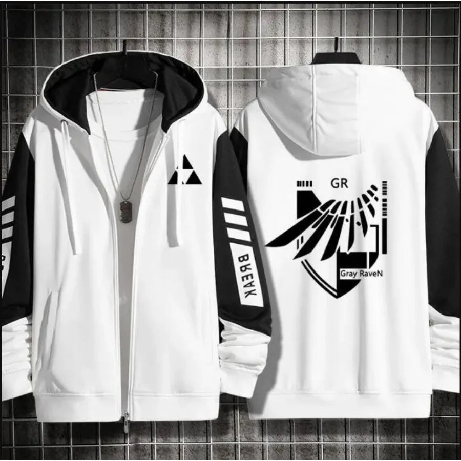 Hot Game GRAY RAVEN：PUNISHING Lucia Cosplay Costumes Unisex 3D Hoodie Sweatshirt Streetwear Hip Hop Zipper Hooded Jacket