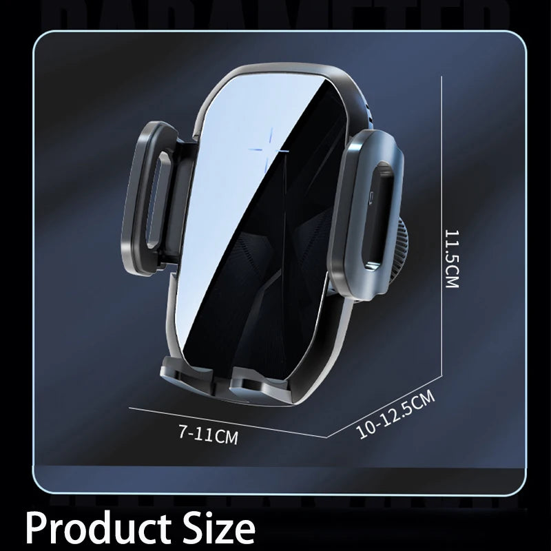 2025 15w Car wireless charger Gravity Air Vent Car Phone Mount Car Phone Holder Gravity Air Vent Car Phone Mount