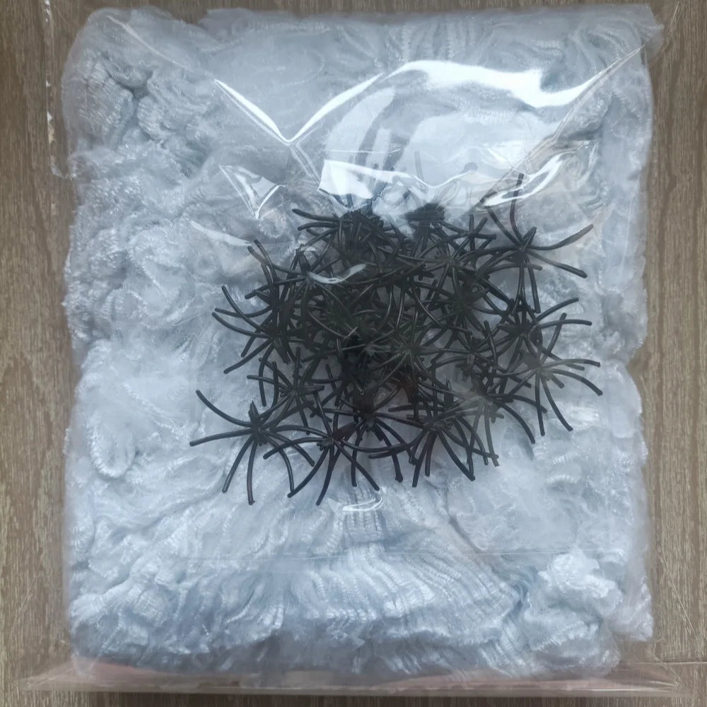 1200 sqft 1400 sqft Halloween Spider Webs Decorations with