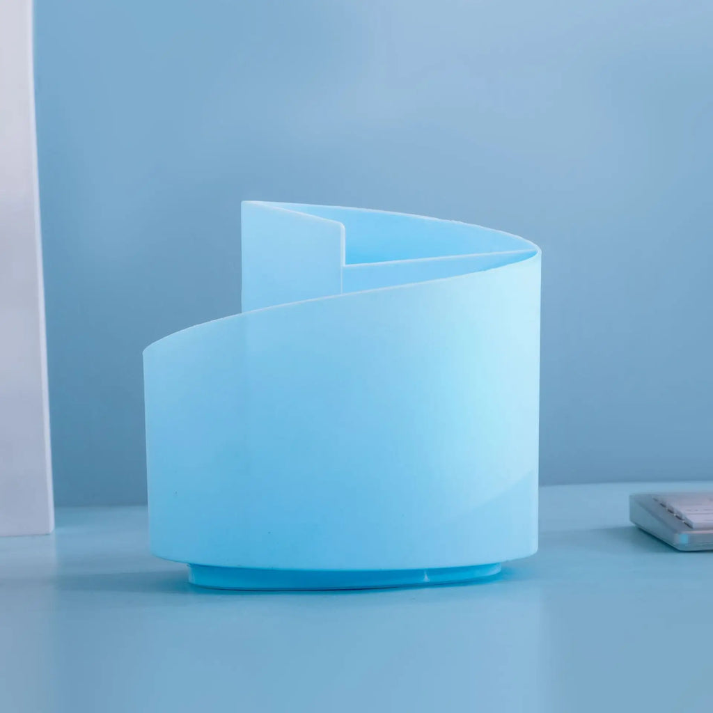 360 Degree Rotating Makeup Organizer Desktop Storage Box For Perfume Lipstick Skin Care Products Cosmetic Fruit Seasoning Holder