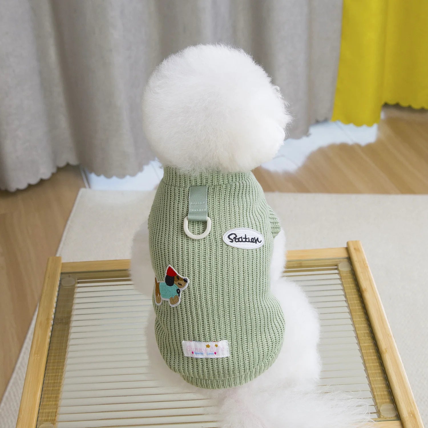 Dog Sweater for Small Dogs, Knitted Pullover Pet Apparel Winter Puppy Clothes for Chihuahua Yorkie
