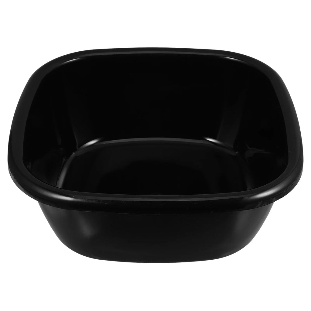 Plastic Dishpan Large Wash Tub Durable Basin for Kitchen Laundry Clothes Washing Shampoo Basin for Bedside