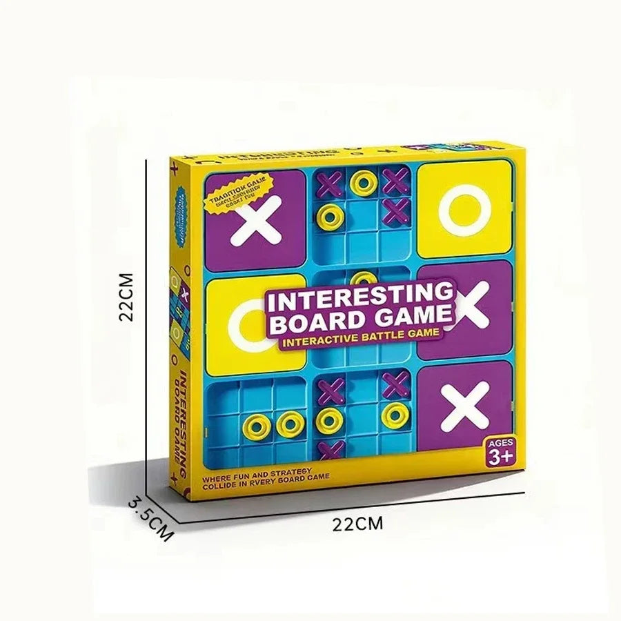 New Tic-Tac-Toe Board Game | Kids Logic Thinking Training | Early Learning Tabletop Toy