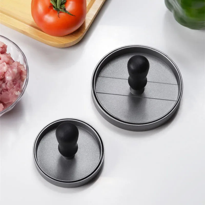 Hamburger Patty Maker Press Non-Stick No Deformation Manual Round Rice Ball Durable Portable Convenient Kitchen Beef BBQ Tools