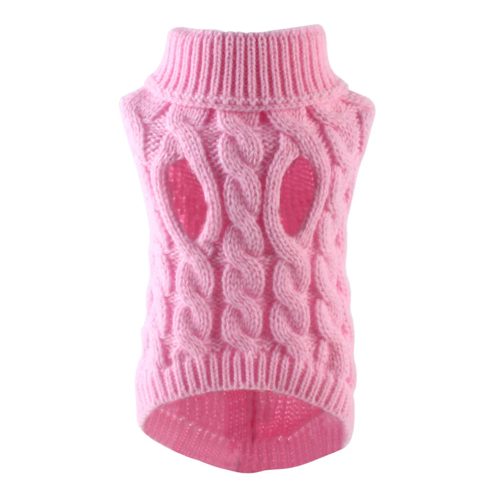 Small Dog Winter Sweater Pullover