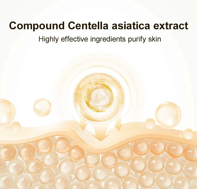 Madagascar Centella Asiatica Glow Essence Moisturizing Niacinamide Effective for Skin Care Pore Care for Sensitive Skin Ampoule