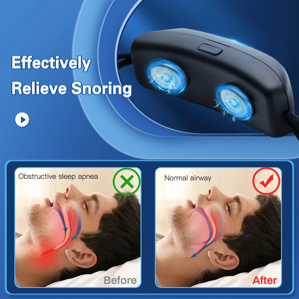 Portable Anti-Snore Sleep Aid Device