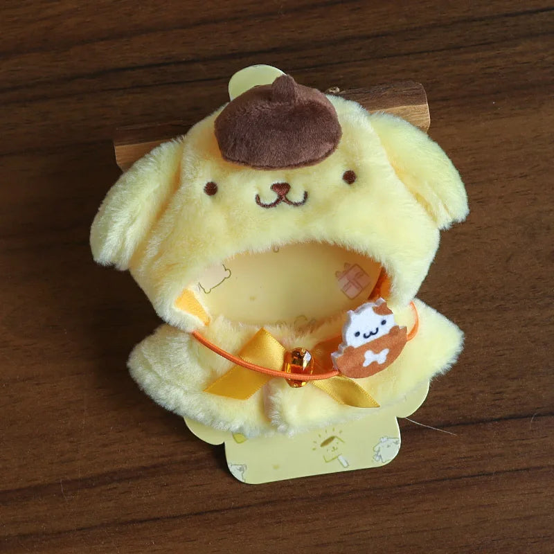 Hot Sanrio For Labubu Series Clothing V1 V2 V3 Toys Cartoon Cute Kuromi Melody Pendant Clothing Doll Fashion Accessories Gift