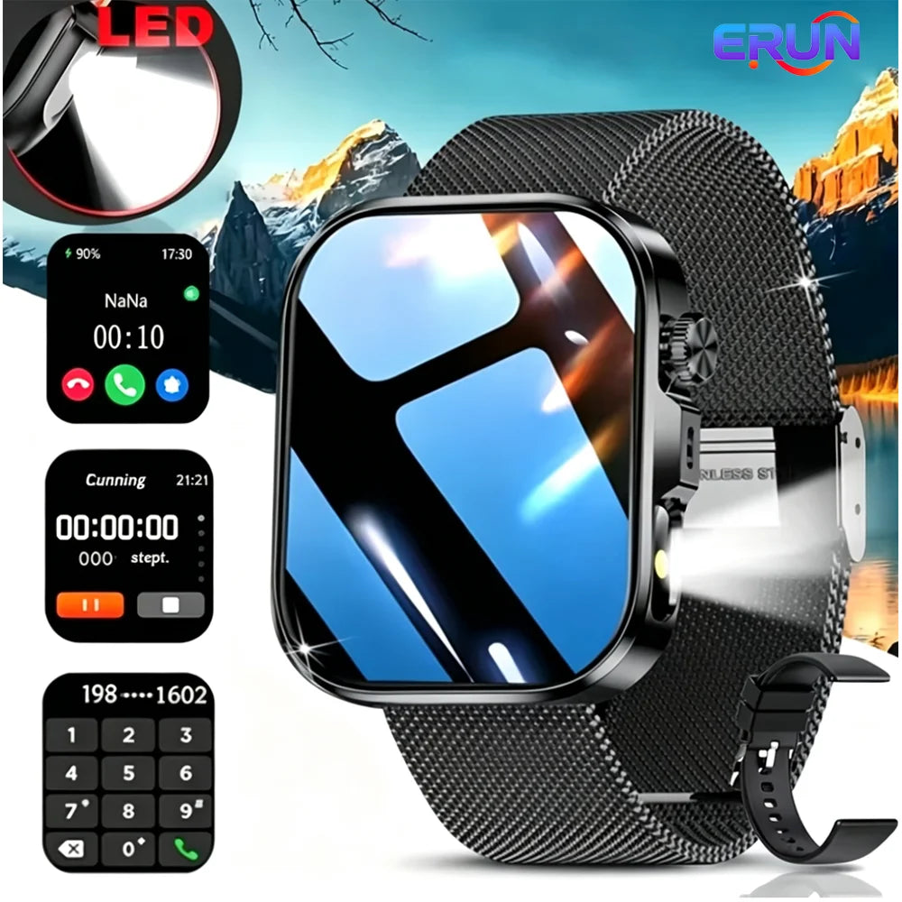 HD Full-Touch Smartwatch for Men and Women - Wireless