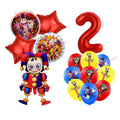 Amazing Tableware Birthday Party Decoration Digitaled Circus Balloon Plate