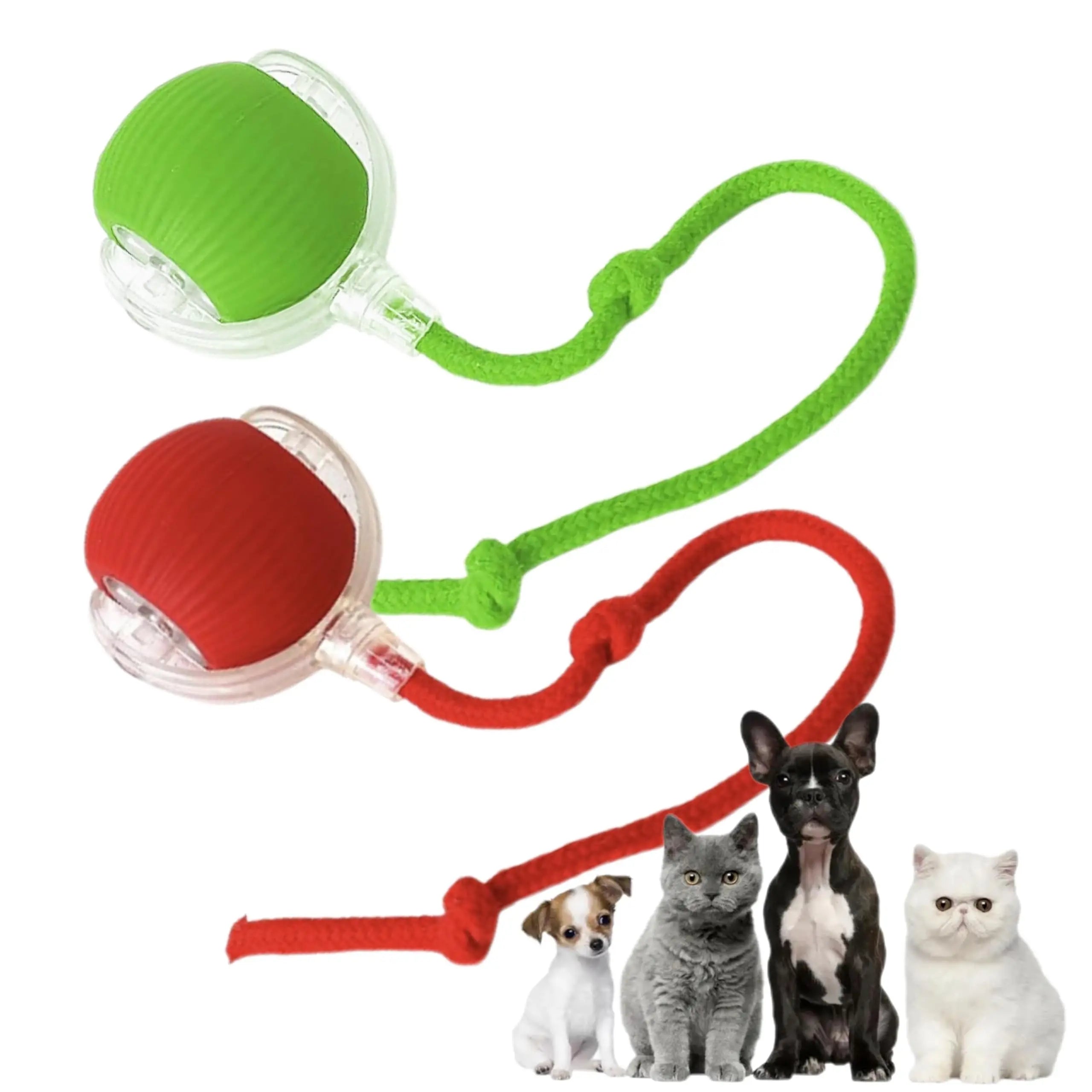 Interactive Dog Cat Toy Ball, Automatic Moving Bouncing Rolling, Pet Smart Chase Ball Rechargeable, Enrichment Toys