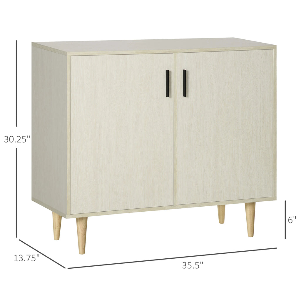 HOMCOM Sideboard Buffet Cabinet Wood