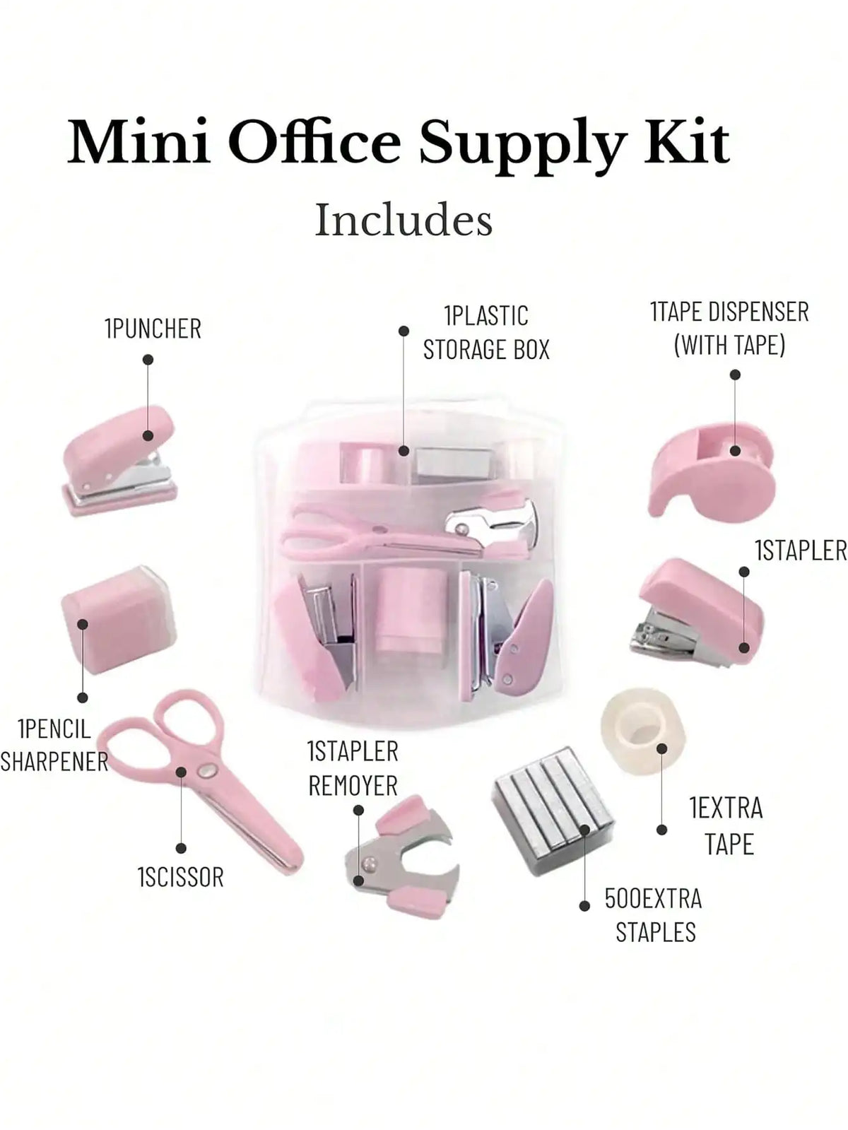 Mini Office Supply Kits Mini School Supplies – includes