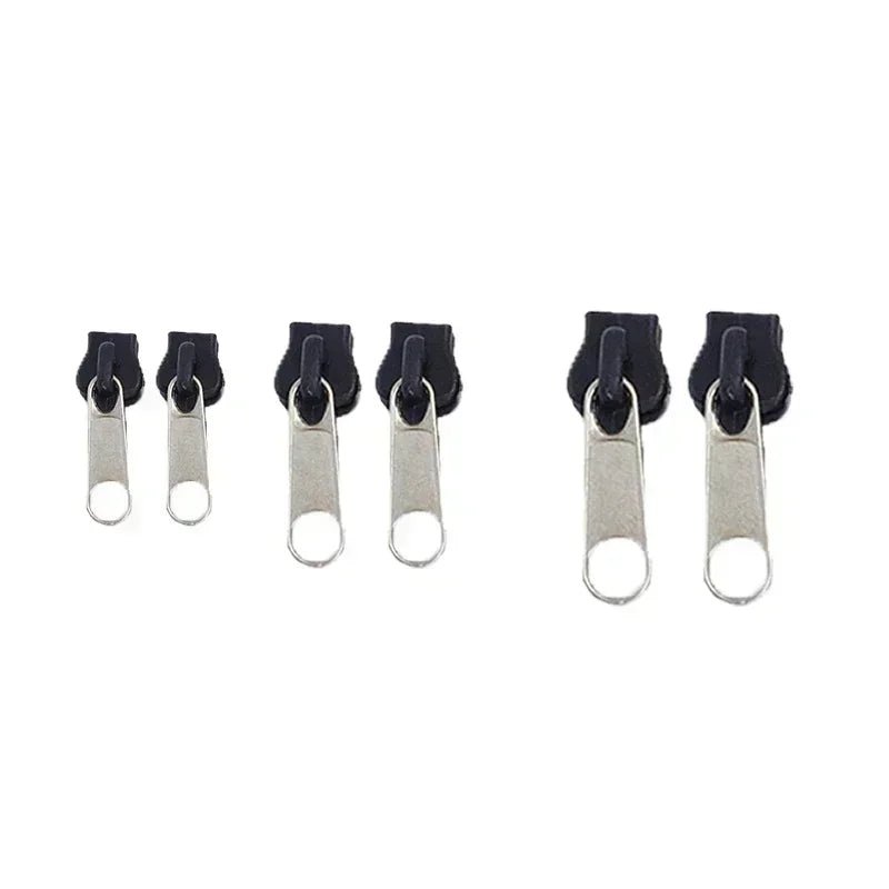 6/36pcs Fix Zip Puller Universal Instant Zippers Fix Zipper Repair Kit Replacement Zipper Pull Slider For DIY Sew Accessories