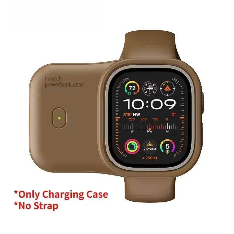 For Apple Watch Wireless Charger Apple Watch S9 44mm 45mm 49mm Smart Outdoor Sports Portable Wearable Wireless Charging Bank