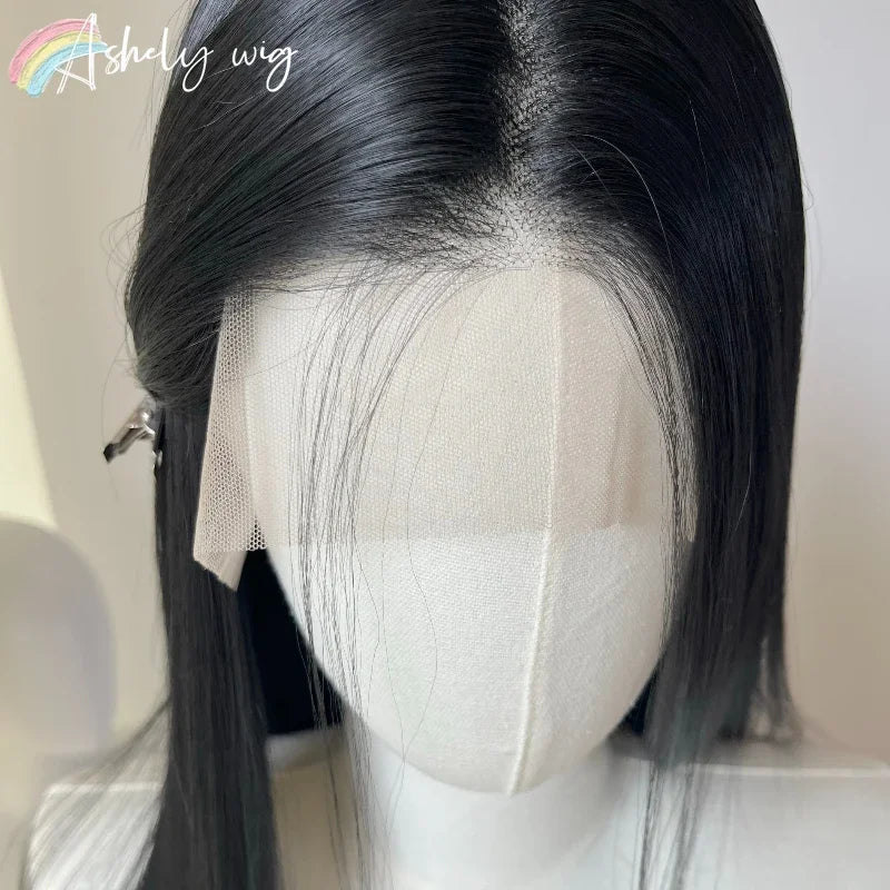 Black Wig 26inch 13x4 Lace Front Wig for Women