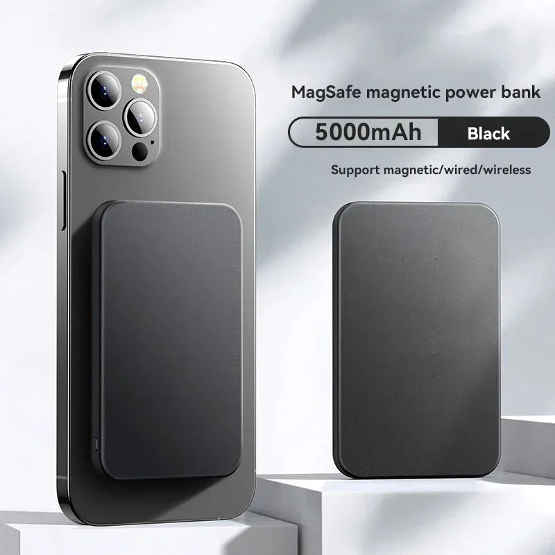 OnePlus 50000mAh Magnetic Power Bank, 22.5W PD Fast Charging Wireless Charger Portable Battery Pack with USB C Input Output