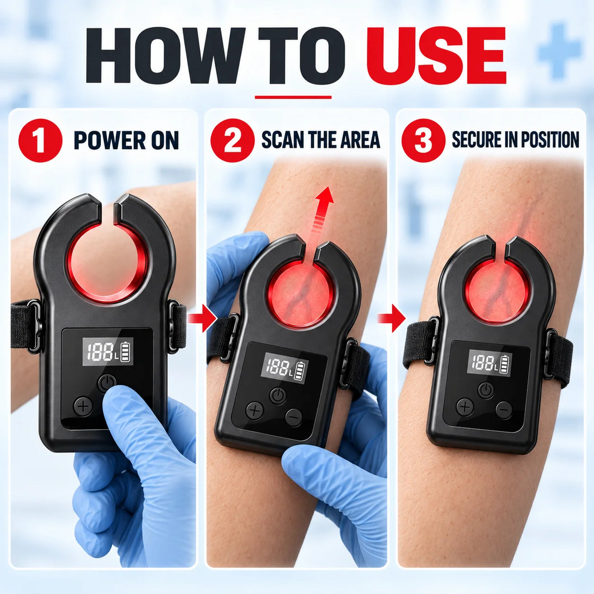 Portable Medical Infrared Vein Locator Machine Nurse Injection