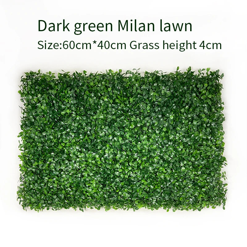 Grass Mat Green Artificial Moss Lawns Garden Turf Carpets Fake Sod Artificial Plant DIY Landscape Wedding Home Decor