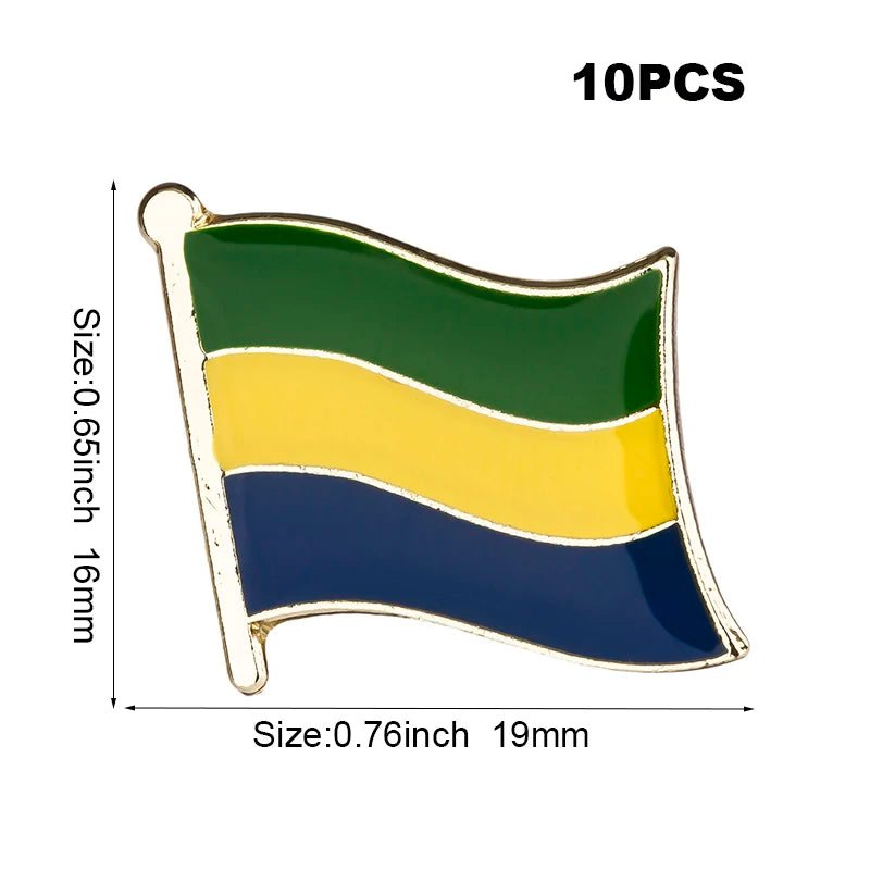 10pcs a lot   Flag Laple Pin Badge Brooch Cambodia Canada Czech Rep. Zimbabwe Kuwait Croatia Kenya Kazakhstan Haiti