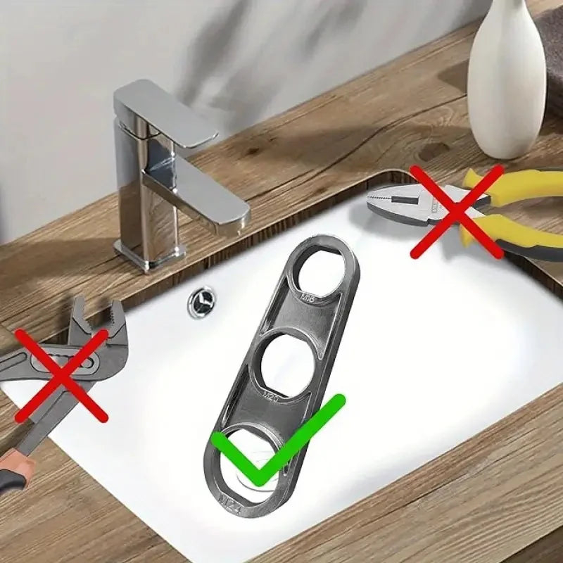 Universal Faucet Aerator Key Wrench