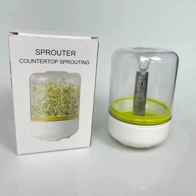 Countertop Sprouter Kit Reusable Seed Growing Container For Kitchen Gardening Bean Sprouts Germination Tray Supplies