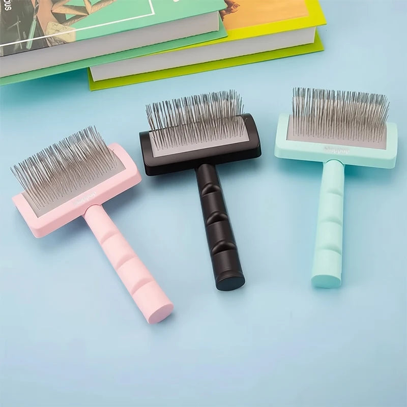 Dog Grooming Comb Shedding Hair Remove Needle Brush Slicker