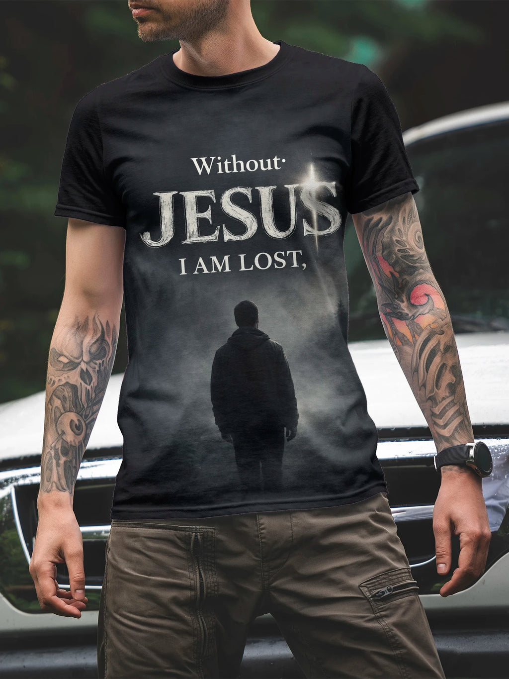 Men's Fashion 3D Printed Men's T-Shirt Crew Neck Short Sleeve, Summer Crew Neck T-Shirt Casual Wear, Polyester Fiber Regular,