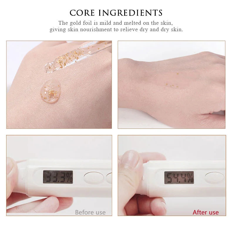 ARTISCARE 24K Gold Serum 3pcs/SET for Facial Care Eye Cream Moisturizing Face Essence Skin Care Products