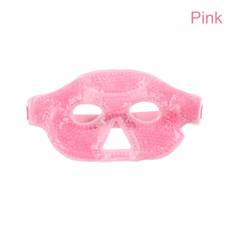 Reusable Cooling Eye Mask with Gel Beads - Cold Eye Compress for Puffy Eyes Stress Relief Dry Eye Relief SPA Skin Care Tool