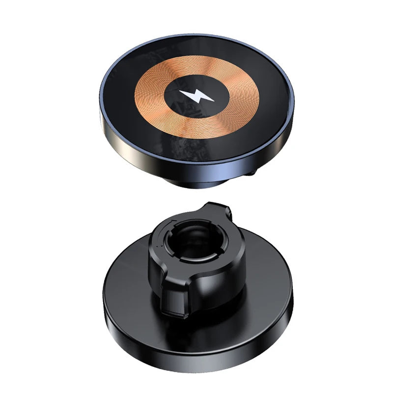 For MagSafe Car Mount Accessories Universal Magnetic Car Phone Holder for 17mm Ball Head Base Wireless Charger Magnet Bracket