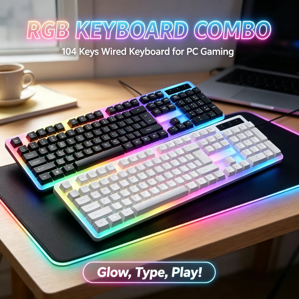 RGB Backlit Keyboard LED