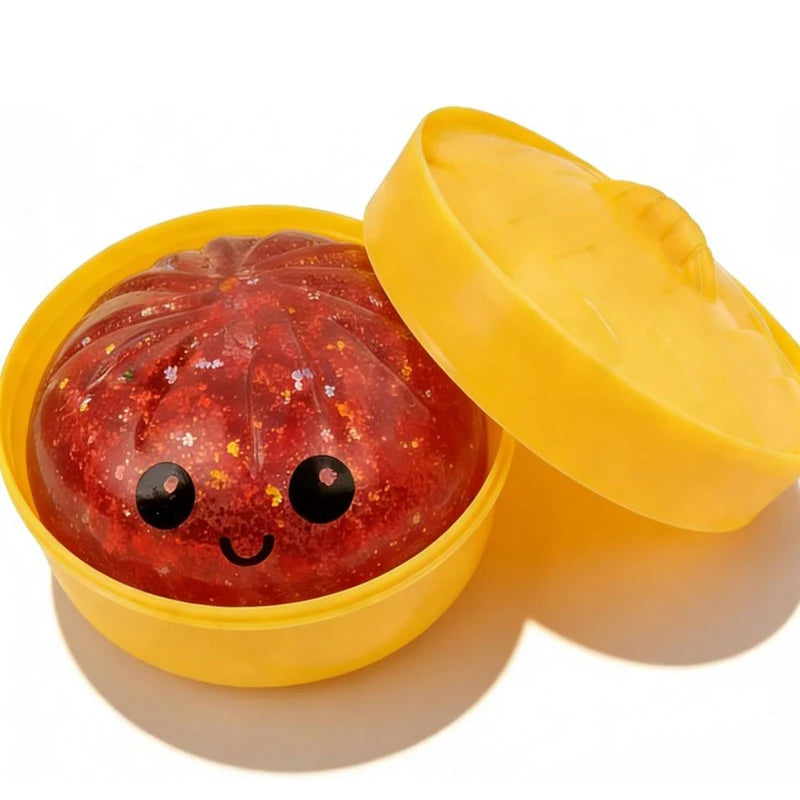 Simulation Flash Dumpling Pressure Ball Slow Rebound Soft Pinch Decompression Office Home Decorat Children Adults Birthday Gifts