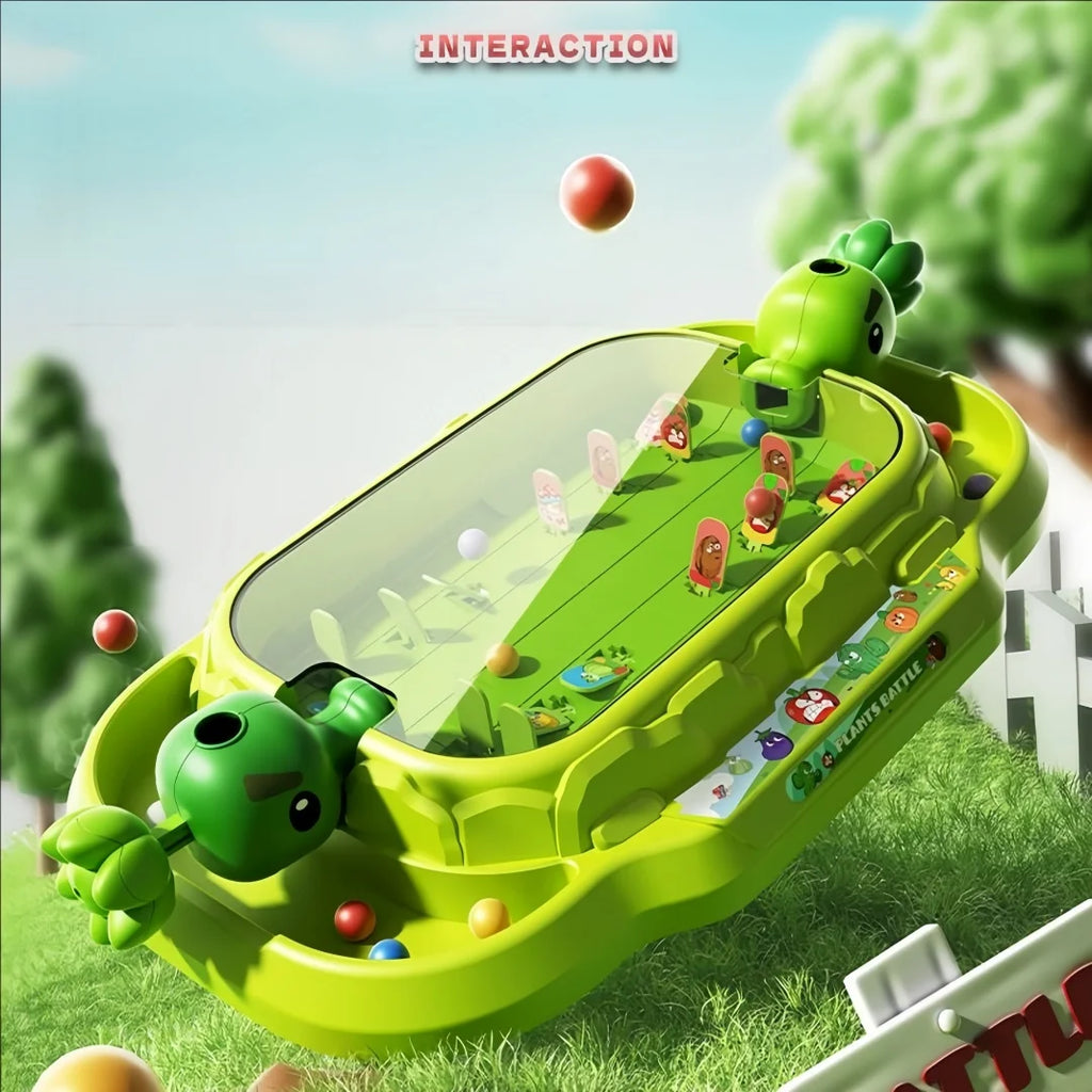 Plants VS Zombies 2-Player Tabletop Shooting Battle Game