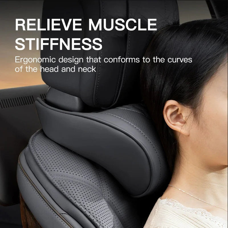 Car Headrest Neck and Lumbar Support Pillow
